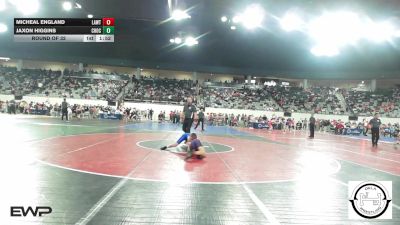 92 lbs Round Of 32 - Micheal England, Lawton IKE vs Jaxon Higgins, Choctaw Jh