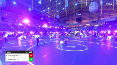 86 lbs Consi Of 4 - Nicholas Dominguez, No Team vs Grayson Marcotte, Casper WC