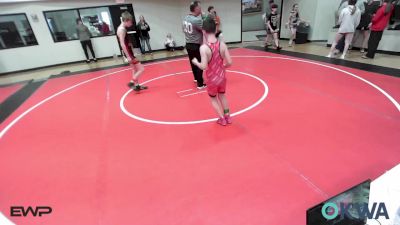 98 lbs Rr Rnd 2 - Lane Jackson, Spartan Wrestling Fort Smith vs Hunter Jackson, Locust Grove Youth Wrestling
