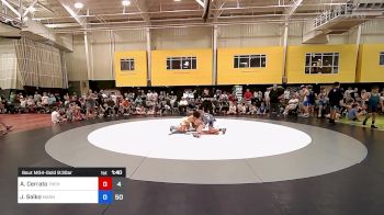 120 lbs Semifinal - Andre Cerrato, The Hunt Wrestling Club vs Jude Salko, Mat Assassins Black