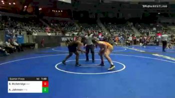 200 lbs Quarterfinal - Brayden Mcfetridge, Bad Karma vs Aryn Johnson, Pitbull Wrestling Academy