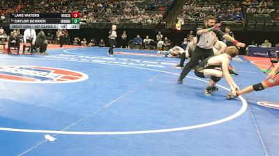 157 Class 2 lbs Cons. Semi - Lake Waters, Odessa vs Caylor Schrick, Savannah