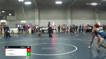 140 lbs Cons. Round 4 - Tony Wood, Jay County Wrestling Club vs Colin Jewell, Brighton Wrestling Club