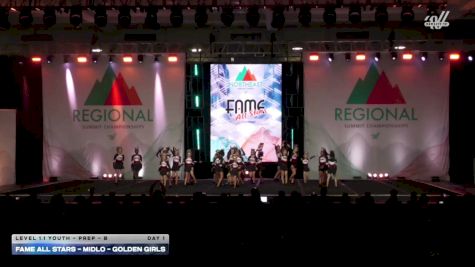 FAME All Stars - Midlo - Golden Girls [2026 L1.1 Youth - PREP - B Day 1] 2026 The Northeast Regional Summit