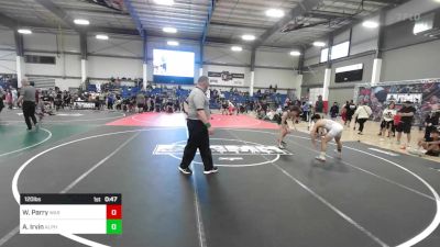 120 lbs Consi Of 8 #1 - Wyatt Parry, War Wc vs Aiden Irvin, Alpha Wolves