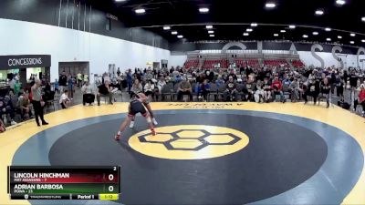 139 lbs Round 3 (8 Team) - Adrian Barbosa, POWA vs Lincoln Hinchman, Mat Assassins