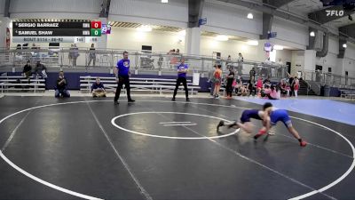 86-92 lbs 2nd Place Match - Sergio Barraez, Richmond Wrestling Academy vs Samuel Shaw, Nolf Wrestling Academy