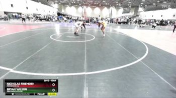 190A Semifinal - Bryan Wilson, Arkansas City HS vs Nicholas Friemoth, Fennimore JV