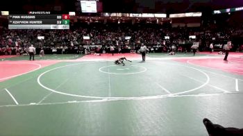 75 lbs Champ. Round 1 - Xzayvion Hunter, SLW1 vs Finn Huggins, NBHA