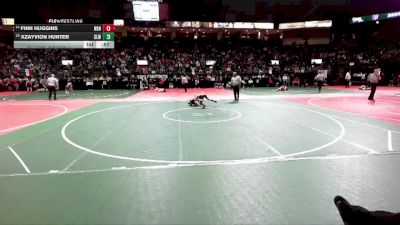 75 lbs Champ. Round 1 - Xzayvion Hunter, SLW1 vs Finn Huggins, NBHA