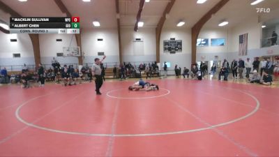 120 lbs Cons. Round 3 - Albert Chen, George School vs Macklin Sullivan, William Penn Charter School
