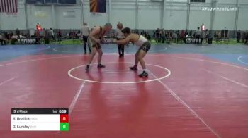 195 lbs 3rd Place - Rene Bostick, Tucson Cyclones vs Daniel Lunday, Basic Wolves