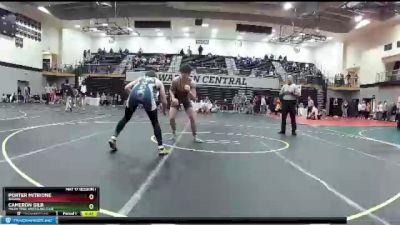 170 lbs Cons. Round 4 - Cameron Gilb, Milan Tribe Wrestling Club vs Porter Mitrione, Indiana