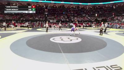 106 lbs Semis - Zane Russell, Wapakoneta vs Mark Mobley, Col. DeSales