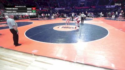 2A 157 lbs Quarterfinal - Frank Miceli, Chicago (Brother Rice) vs Grady Hull, Geneseo