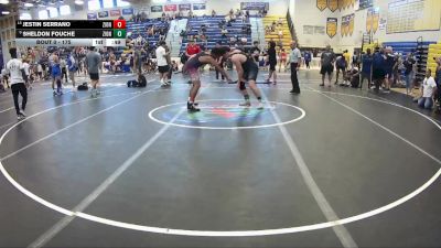 175 lbs Cons. Round 3 - Jestin Serrano, Attack vs Sheldon Fouche, Palm Harbor University