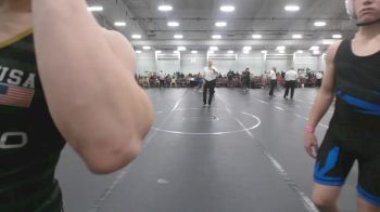 120 lbs Round 3 (10 Team) - Dante Schmidt, Mat Assassins Black vs Tyler Campbell, New England Gold