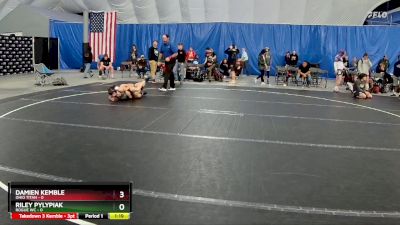 98 lbs Finals (2 Team) - Damien Kemble, Ohio Titan vs Riley Pylypiak, Rogue WC