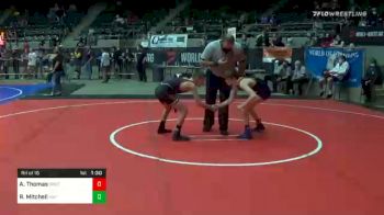 83 lbs Prelims - Aydan Thomas, Southlake Wc vs Ryan Mitchell, Mat Assassins