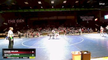 Girls 190 lbs 1st Place Match - Tevia Nau Rarick, Girls 5A/6A vs Sydnee Nielson, Girls 3A/4A