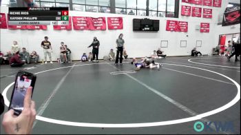 61 lbs Consolation - Richie Rios, Tuttle Wrestling vs Xayden Phillips, Chickasha Youth Wrestling