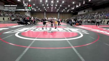 132 lbs Cons. Round 1 - George Bringus, St. Pius X (Kansas City) vs Jose Canizales, McAlester