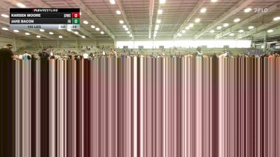 195 lbs Rr Rnd 1 - Karsen Moore, FORGE H/S 2 vs Jake Bacon, Flickr Boyz Yahtzee