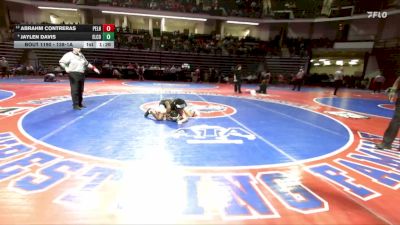 138-1A Cons. Round 1 - Abrahm Contreras, Pelham vs JAYLEN DAVIS, Elbert County