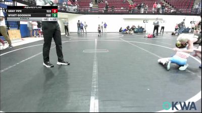 61 lbs Final - Gray Fife, Tecumseh Youth Wrestling vs Wyatt Goodson, Powerhouse