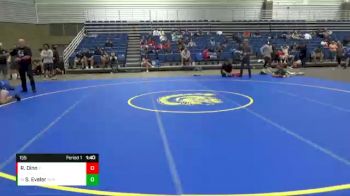 155 lbs Cons. Round 2 - Sidney Eveler, Northridge vs Robert Dinn, Western Wrestling Club