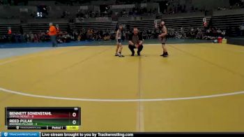 55 lbs Placement (4 Team) - Bennett Sonenstahl, Staples-Motley vs Reed Pulak, Brainerd/Pillager