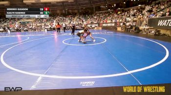 67 lbs Consi Of 16 #2 - Hendrix Gleason, Team Central Wrestling Club vs Kailyr Ramirez, Irish Wrestling Club