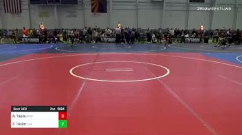 61 lbs Quarterfinal - Andres Tapia, Westside Roughriders vs Zayden Taylor, Elk Grove Wr Ac