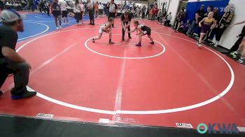 75-83 lbs Rr Rnd 3 - Jordan Allison, Glenpool Youth Wrestling vs Caymie Rice, Glenpool Youth Wrestling