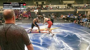 285 lbs Round 1 (4 Team) - Adrian Gomez, Staples-Motley, MN vs Roberto Macias-Sidzyik, Creighton Prep, NE