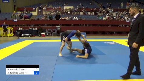 Nicholas Antonio Trejo vs Justin Tyler De Lucia 2024 Pan IBJJF Jiu-Jitsu No-Gi Championship