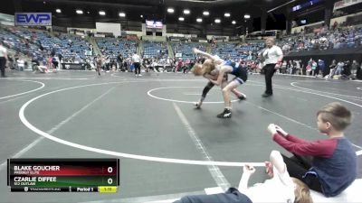 88 lbs Semifinal - Blake Goucher, Prodigy Elite vs Czarlie Diffee, 512 Outlaw