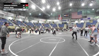 190 lbs Round Of 16 - Abraham Figueroa, No Team vs Samuel Brink, Rapid City Stevens Raiders