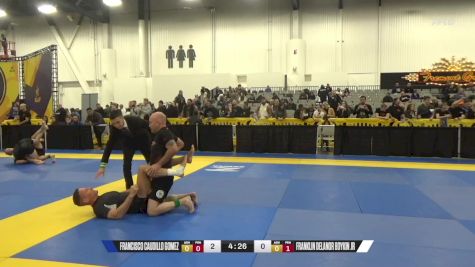 Franklin Delanor Boykin Jr vs Francisco Caudillo Gomez 2024 World IBJJF Jiu-Jitsu No-Gi Championship