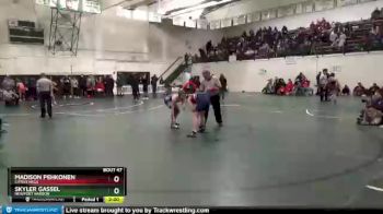 131 lbs Champ. Round 1 - Skyler Gassel, Newport Harbor vs Madison Pehkonen, Citrus Hills