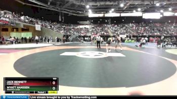 160 lbs Champ. Round 1 - Jack Bennett, Forest Grove vs Wyatt Hanssen, Wasatch Utah