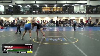 285 lbs Cons. Semi - Jacob Meek, Toledo vs Gabe Craig, Campbellsville