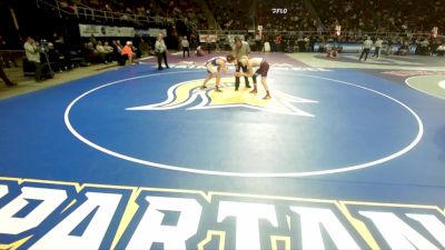 I-150 lbs Cons. Round 2 - Christian Faulkner, South Glens Falls vs Tennison Eiss, Indian River