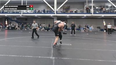 197 lbs Consi Of 8 #1 - Reid Schroeder, Army-West Point vs Adam Haselius, Columbia