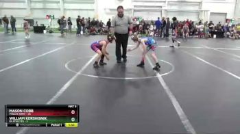 60 lbs Round 4 (8 Team) - Mason Cobb, Mullet Army vs William Kershisnik, 84 Athletes