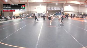 125 lbs Cons. Round 4 - Neal Krysty, Wheeling University vs Tyler Hisey, Indiana Tech
