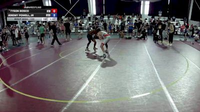 120 lbs Champ. Round 1 - Tyson Bosco, Burnett Trained Wrestling vs Jeremy Powell, Jr, Beat The Streets Chicago-Roseland