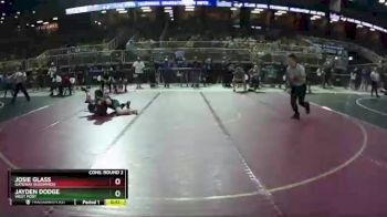 155 lbs Cons. Round 2 - Jayden Dodge, West Port vs Josie Glass, Gateway (Kissimmee)