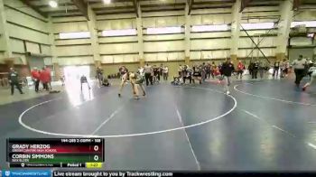 168 lbs Cons. Round 3 - Grady Herzog, Green Canyon High School vs Corbin Simmons, Box Elder