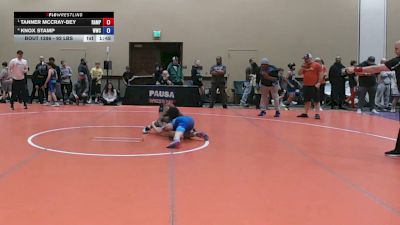 92 lbs Semis - Tanner McCray-Bey, Rampage vs Knox Stamp, Wheeling Wrestling Club